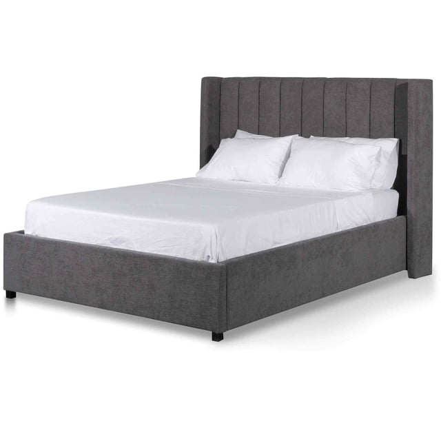 Hillsdale Queen Bed Frame - Ash Grey with Wide Base - Last One