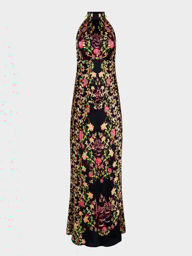 Michelle Dress in Sandolo Border