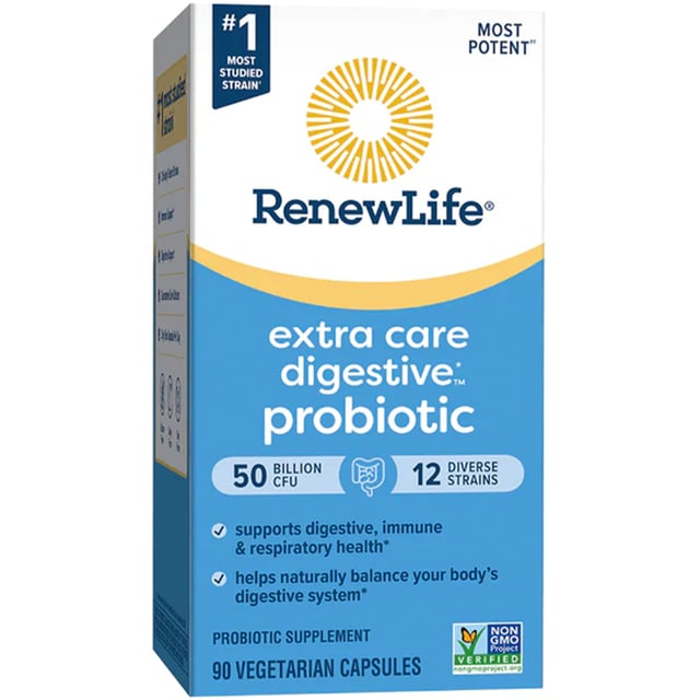 Ultimate Flora Extra Care 50 Billion CFU, 90 Delayed Release Vegan Caps