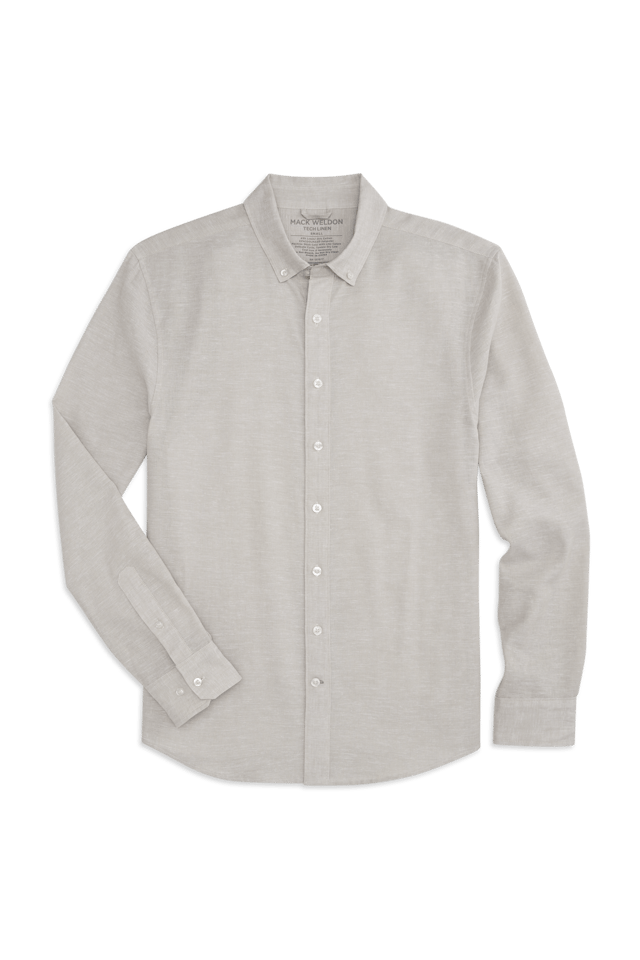 Tech Linen Button Up