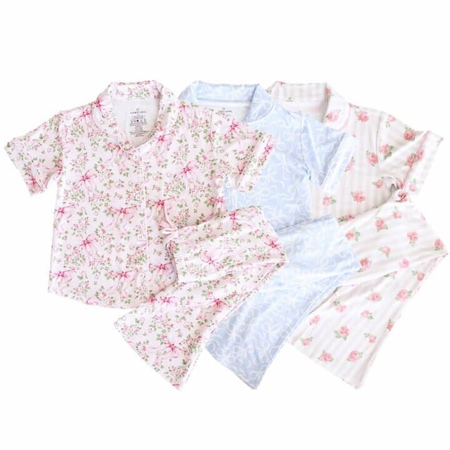 Girl's Two Piece Flare Lounge Sets