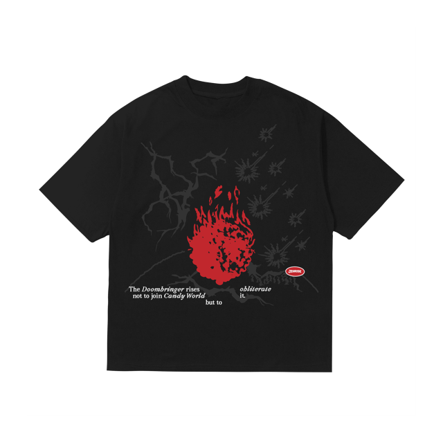 JOYRIDE Candy World Obliterator Short Sleeve T-Shirt - Black