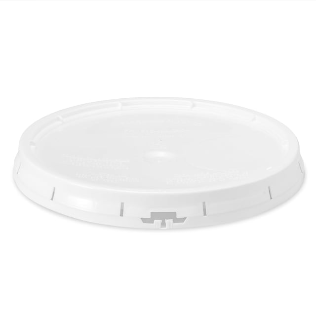 BPA-Free Food-Grade Gasketed Tear-Strip Lid for 3.5, 5, & 7 Gallon Buckets - 1 Count