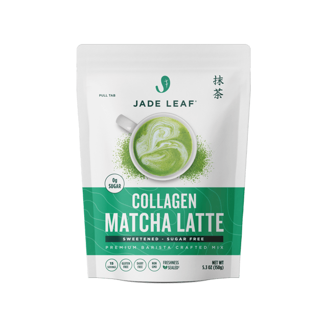 Collagen Matcha Latte Mix - Sweetened (Sugar Free)