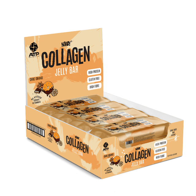 NOWAY Collagen Jelly Bar Box of 12 - Choc Orange