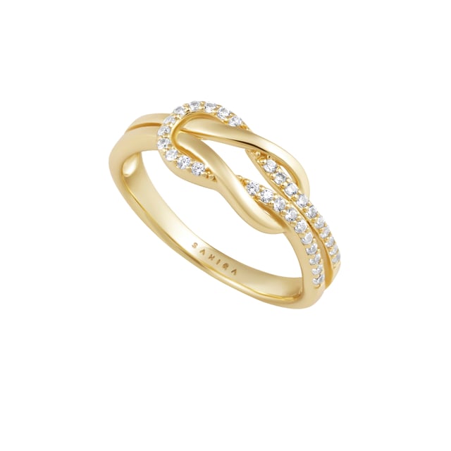 Rylynn Cz Knot Ring