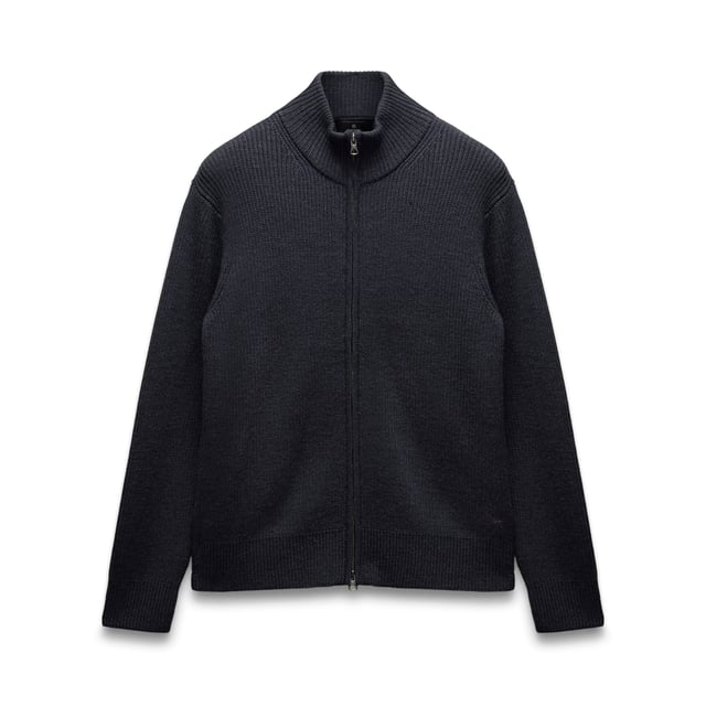 Merino Rib Vinnie Track Jacket