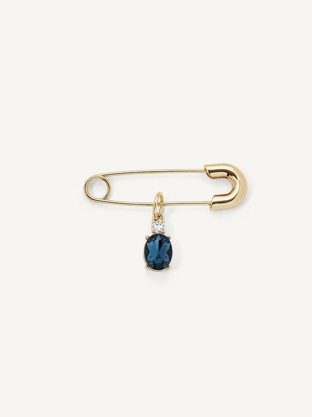 Something Blue Pin - Oval