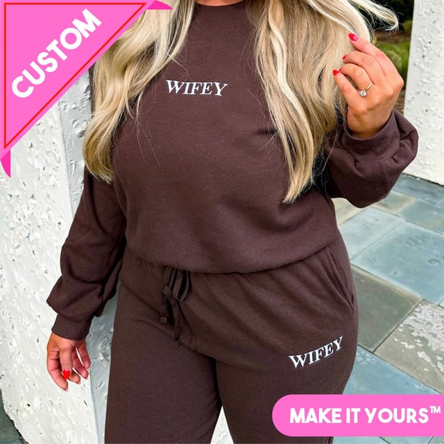 Make It Yours™ American Apparel Cropped Crewneck Set