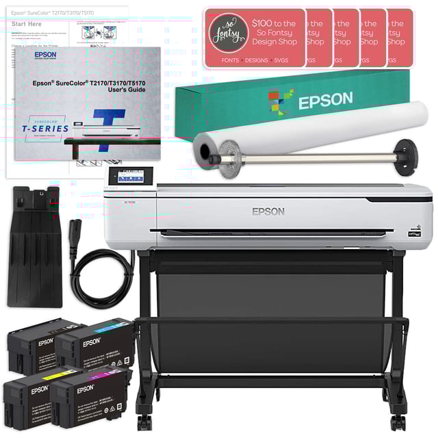 Epson SureColor T5170 Single Roll Wireless Printer - 36"