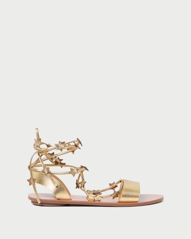 Starla Gold Wrap Sandal