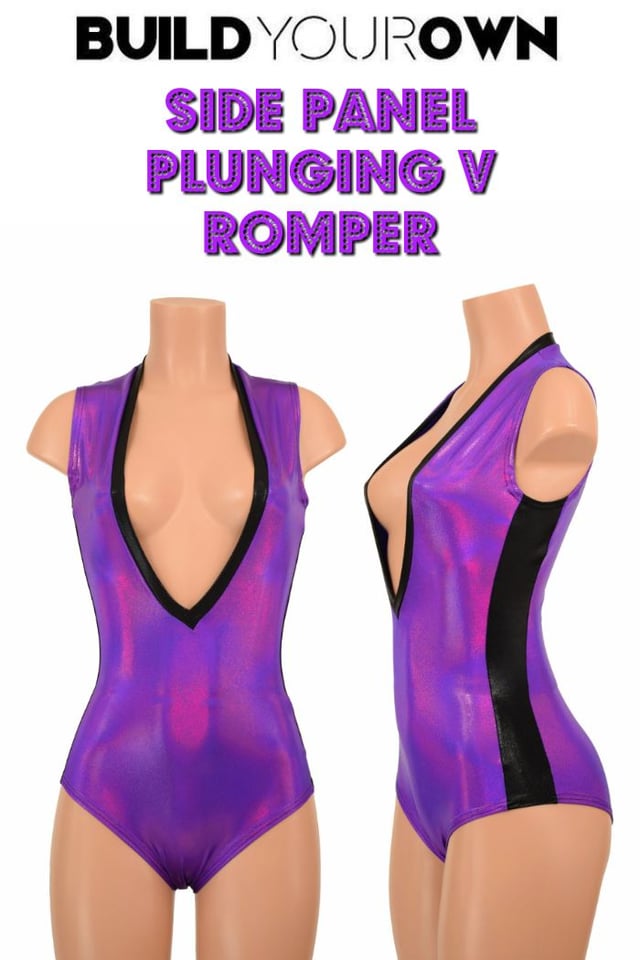 Build Your Own Side Panel Plunging V Romper