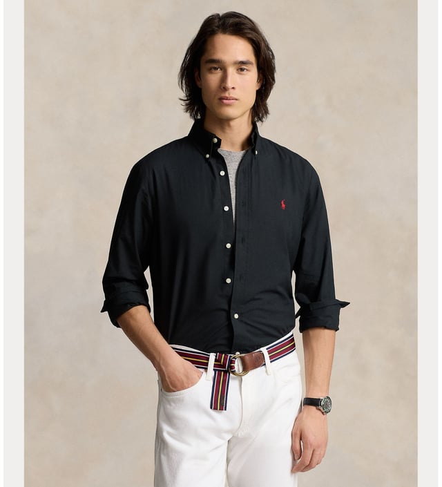 Camisa Custom Fit negro