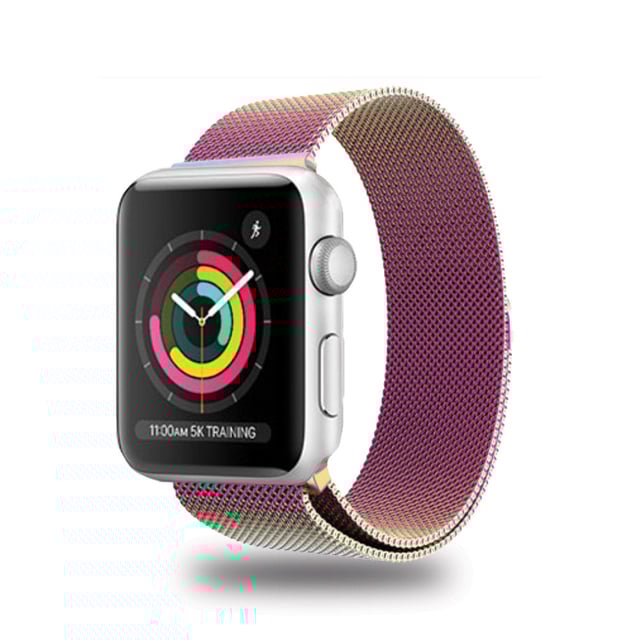 Tough On Apple Watch Band Series 4 / 5 / 6 / SE 40mm Tough Strap Aluminum Iridescent