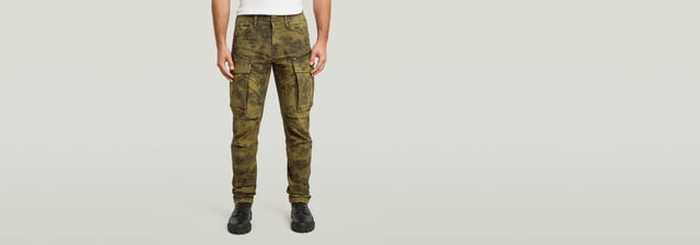 Rovic Zip 3D Regular Tapered Pants