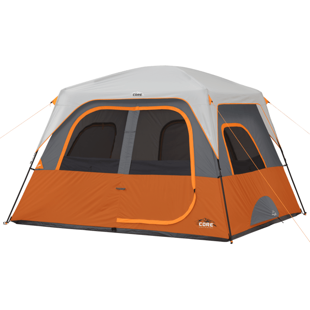 6 Person Straight Wall Cabin Tent