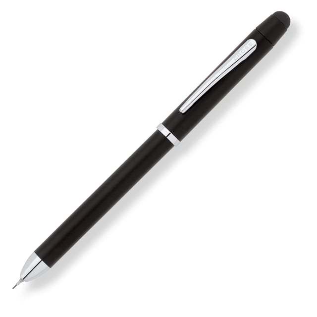 Cross Tech 3+ Multi Functional Pen in Satin Black with Chrome Trim