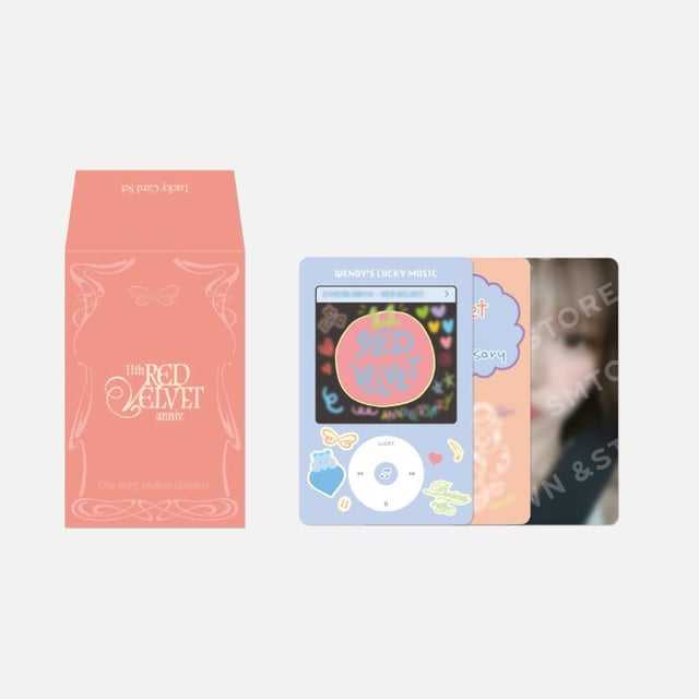 (PRE-ORDER) Red Velvet - [11TH ANNIVERSARY MD] LUCKY CARD SET
