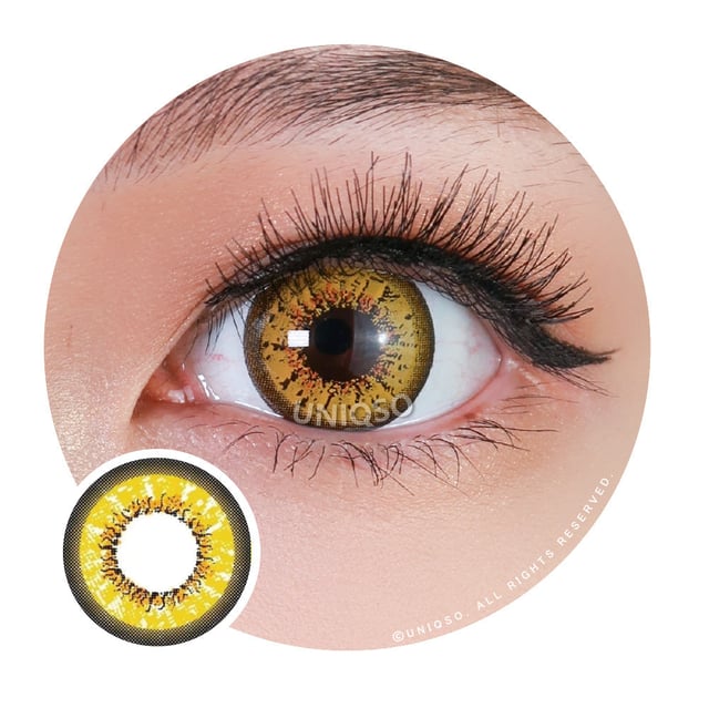 Kazzue Cosplay Vivid Yellow (1 lens/pack)