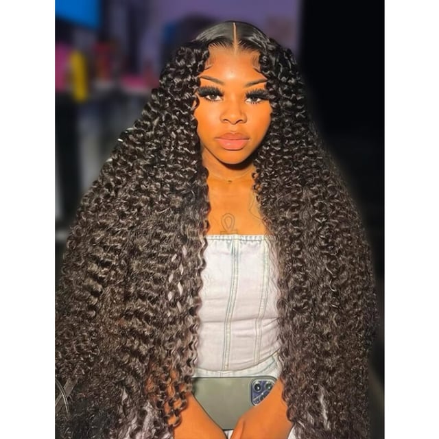 Signature Bouncy Wand Curl 250% Density 13x6 Lace Frontal Wig 