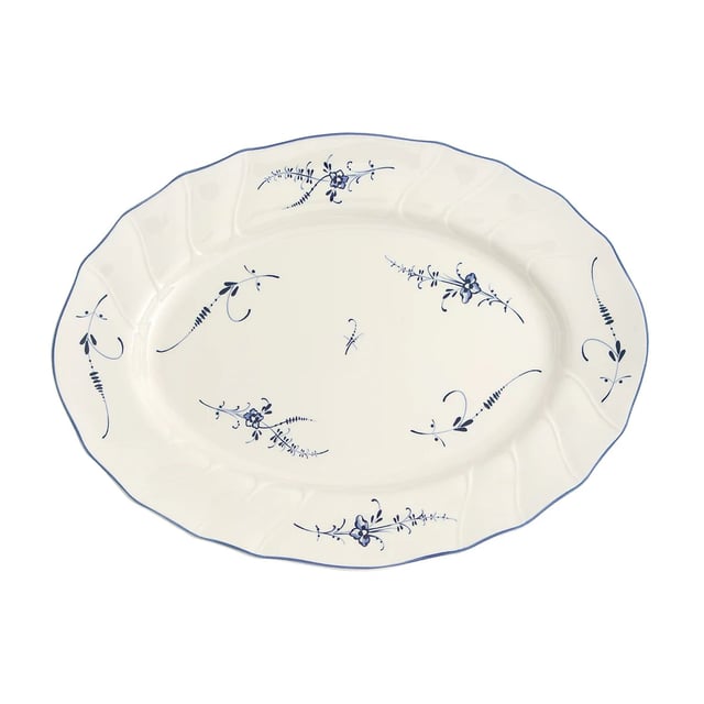 Vieux Luxembourg Oval Platter in Multi