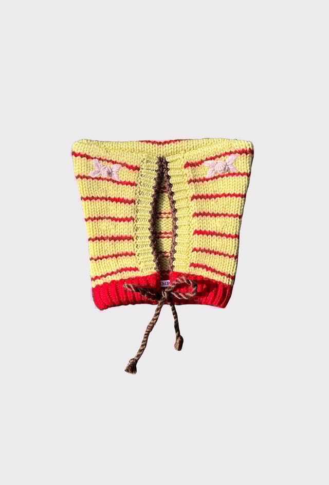 Dalloway Baby Bonnet - Dusty Yellow/Mix