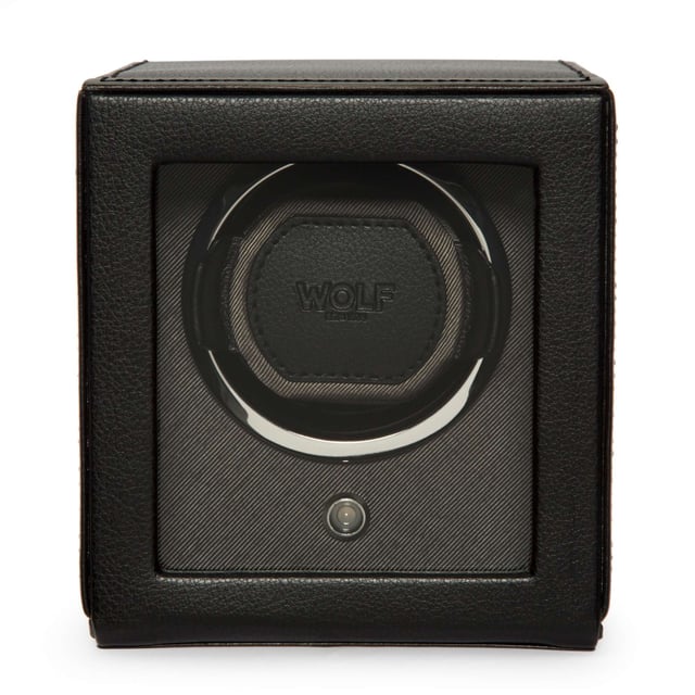 WOLF CUB BLACK SINGLE WATCH WINDER 461103