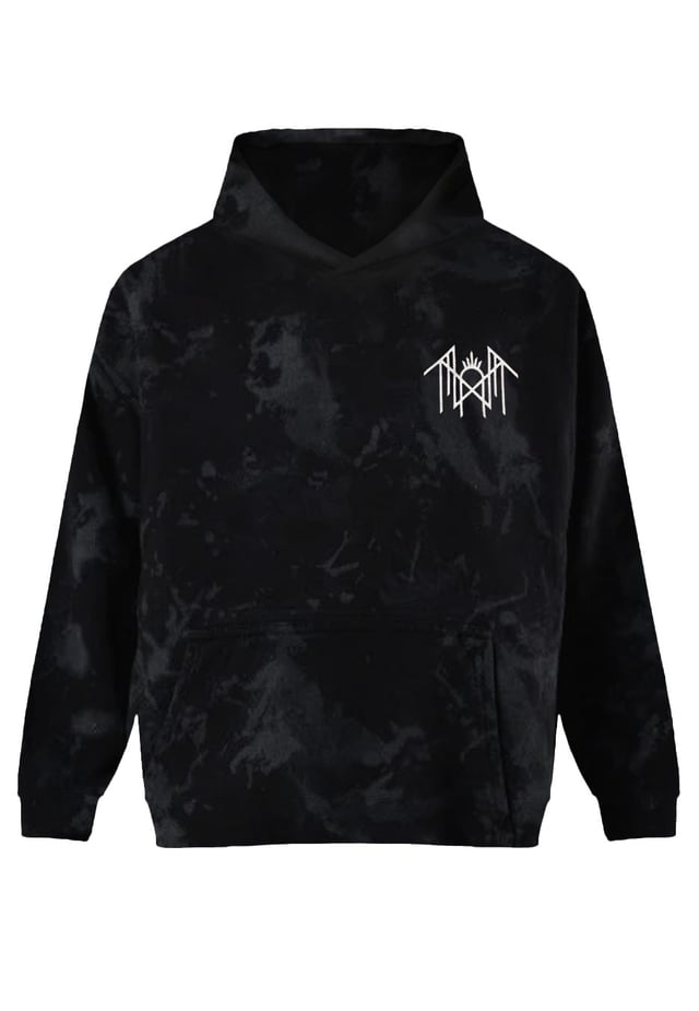 Sleep Token - Reaper Angel Grey/Black Tie Dye - Hoodie