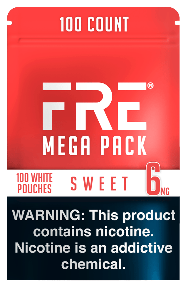 FRE Sweet Mega Pack 6MG Nicotine Pouches - Bundle