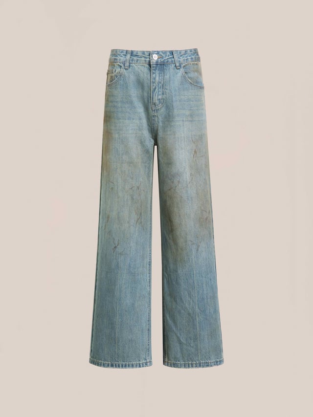 Lacy Baggy Jeans