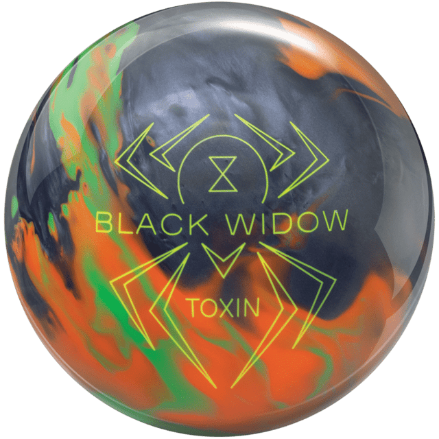 Hammer Black Widow Toxin Hybrid Overseas Bowling Ball | BowlersMart
