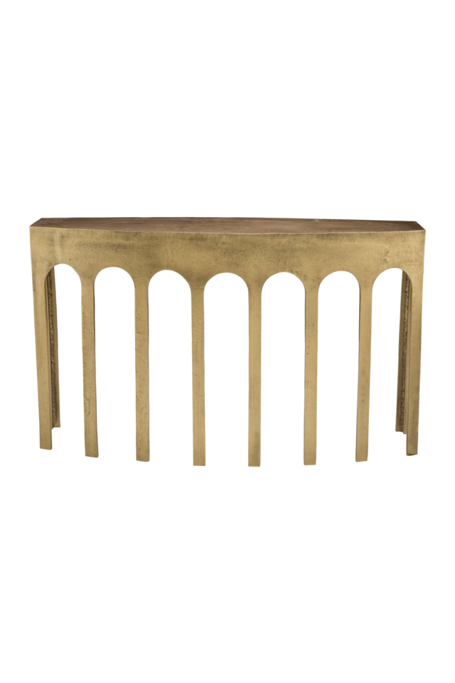 Vintage Brass Console Table | Eichholtz Gardini