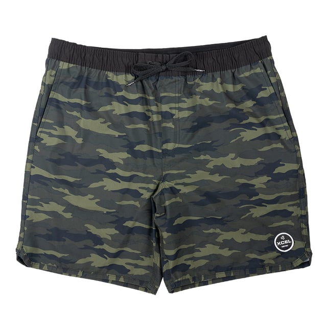Men's Axis 17" Boardshort - Camo/Black