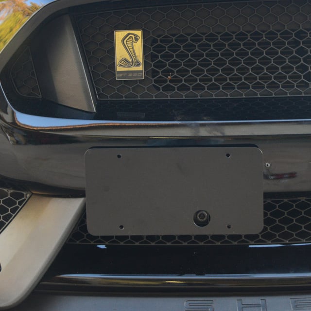 Mustang 15-23 License Plate Holder