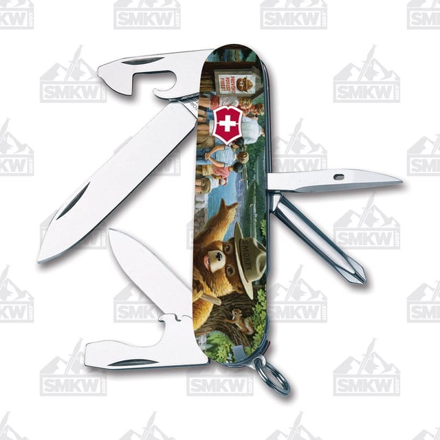 Victorinox Tinker Swiss Army Knife Smokey the Bear Pointing SMKW Special Design STBV924
