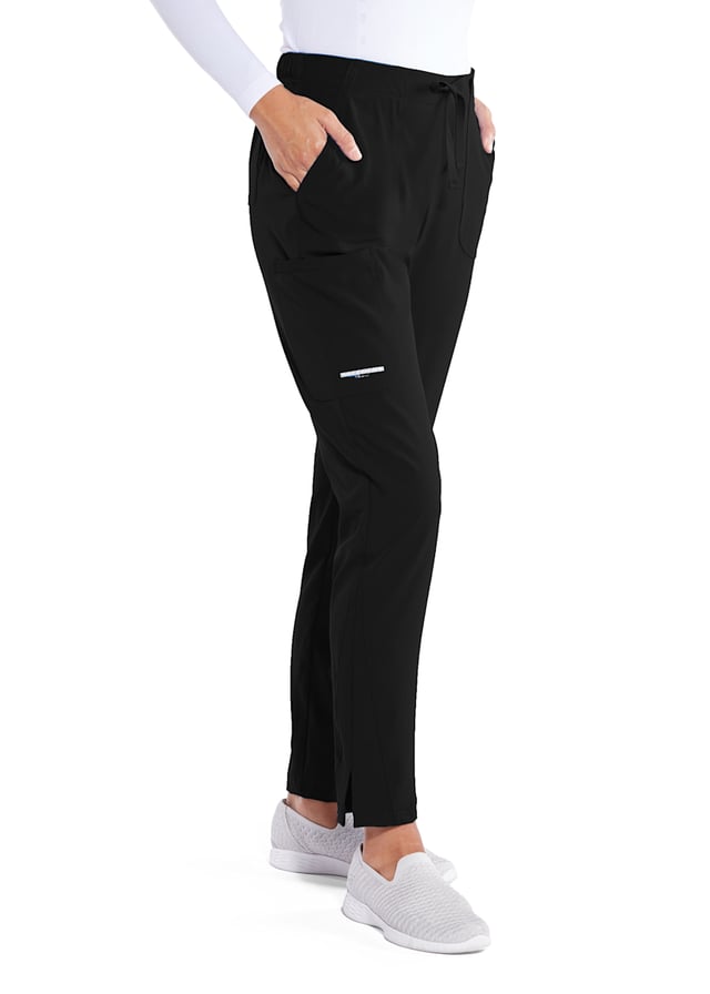 Charge 4-Pocket Mid-Rise Tapered Leg Scrub Pant