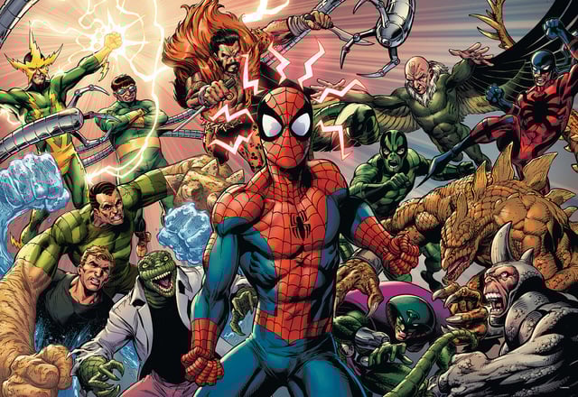 Marvel - Sinister War 2000 Piece Puzzle (Silver Select Edition - Giftable package with silver foil accents)