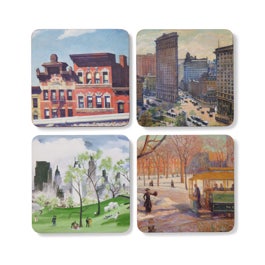 New York in Art Coasters