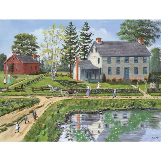 Reflection Of Home 750 Piece Jigsaw Puzzle