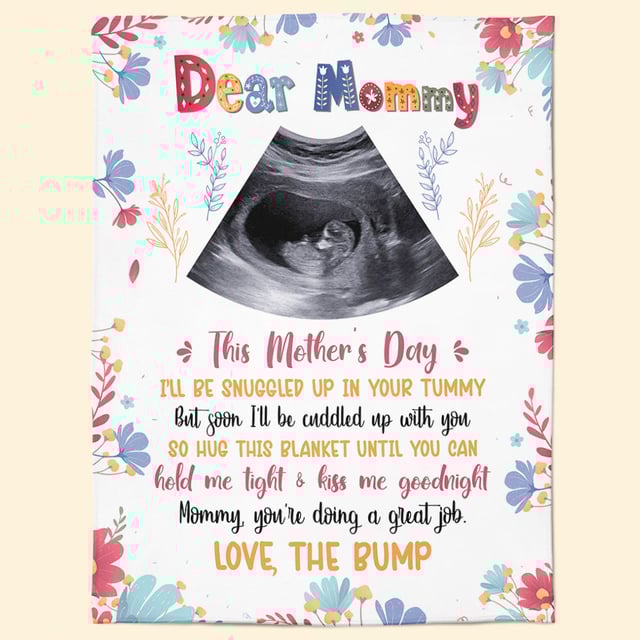 Mommy, You're Doing A Great Job - Personalized New Mom Blanket