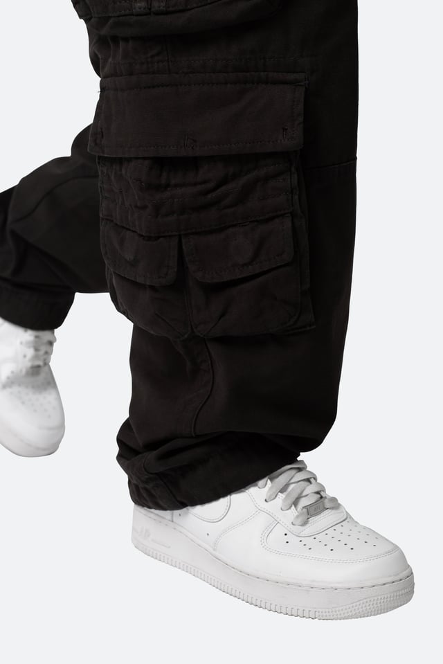 Military Cargo Pants | Black