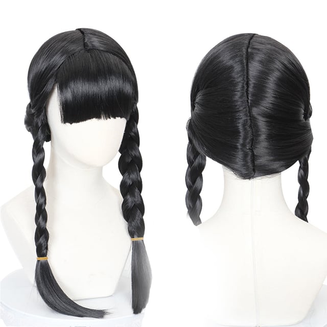 Cosplay Wig - The Addams Family - Wednesday