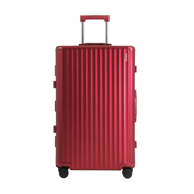 SPACE Aluminum Suitcase Red