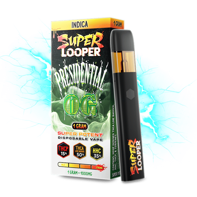 Super Looper 1g: Presidential OG Looper: Award Winning Cannabinoids