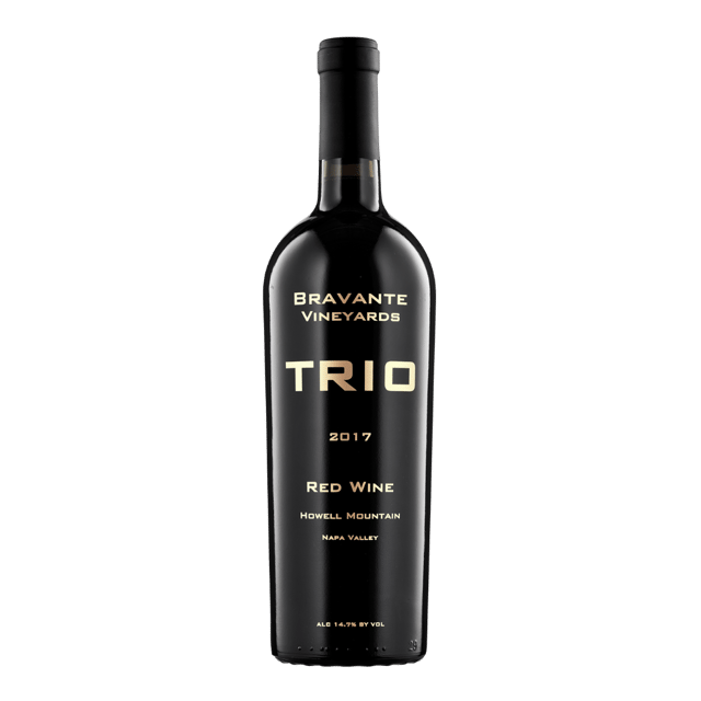 2017 Bravante Vineyards TRIO Estate Red Wine, Howell Mtn, Napa Vly