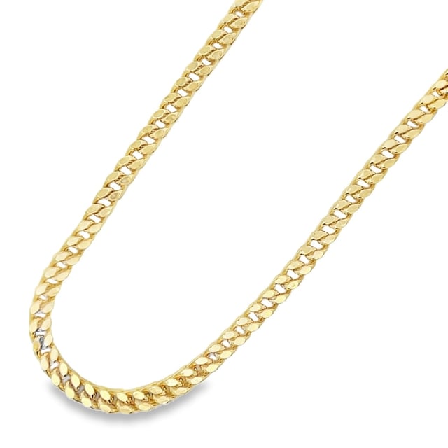 10K Yellow Gold Franco Chain Lightweight