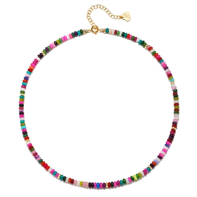 New!  Blue Topaz Collar Necklace