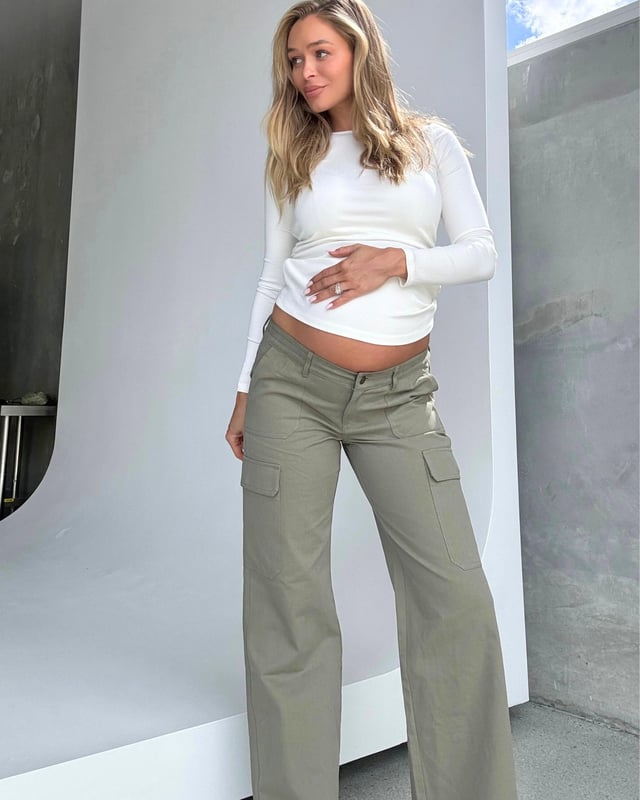 Wide Cargo Pants