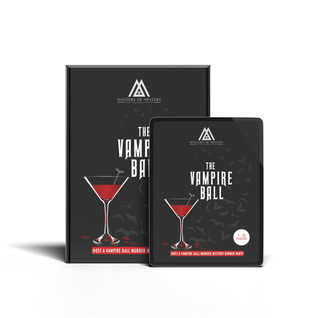 Halloween Murder Mystery Game Kit - Vampire Ball