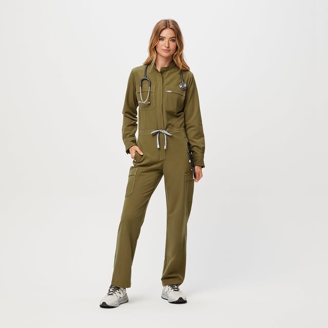 Chantal Cargo ScrubJumpsuit™